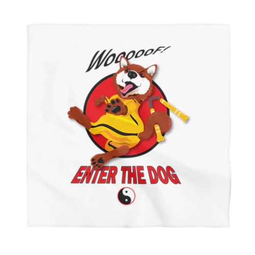 Kung Fu Dog! Bandana