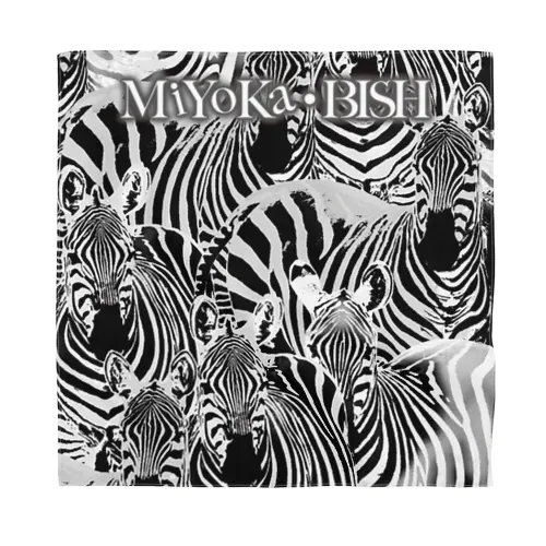 DarkGray Zebra by MiYoKa-BISH Bandana