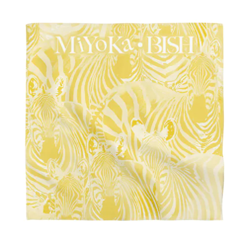 Yellow Zebra by MiYoKa-BISH バンダナ