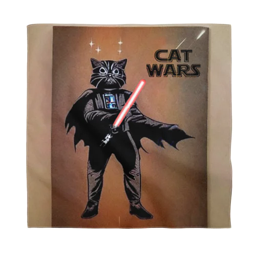 スター・ウォーズ風な『CAT WARS』 Bandana