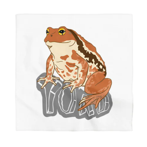 TOAD (ヒキガエル) 英字バージョン Bandana