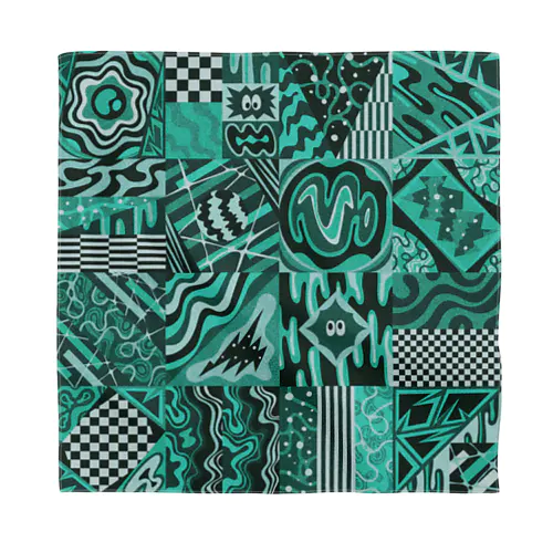 MIMI Green Portal Bandana