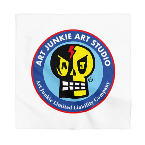 ART JUNKIE ART STUDIO ロゴ バンダナ