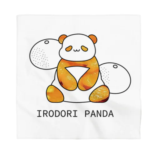 IRODORI PANDA みかん バンダナ