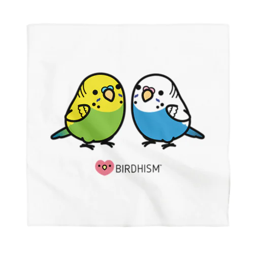 Chubby Bird 仲良しセキセイインコ Bandana