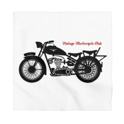 VINTAGE MOTORCYCLE CLUB Bandana