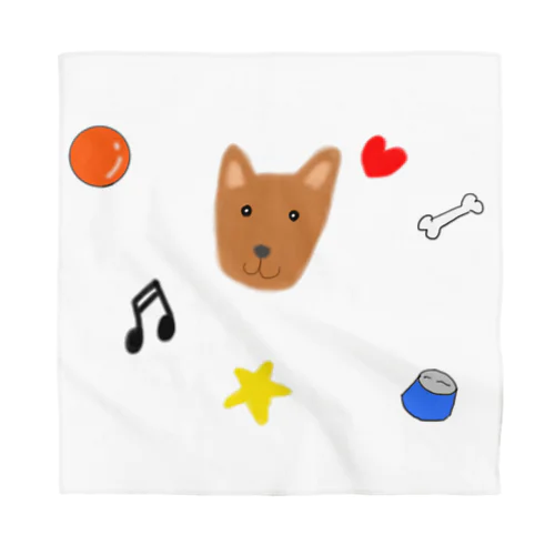 Happy DOG LIFE♪ Bandana