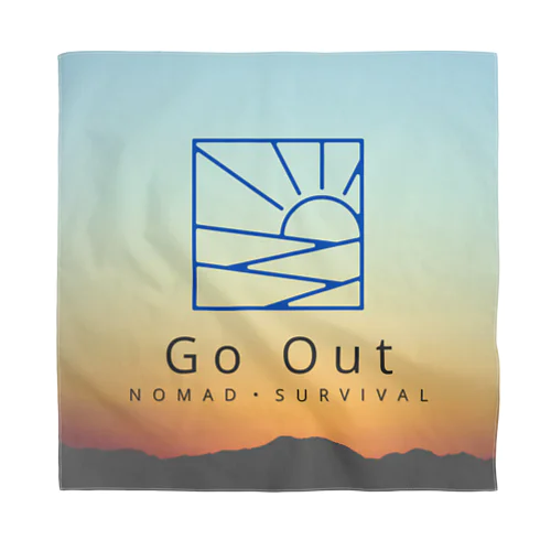 GoOut | NOMAD・SURVIVAL バンダナ