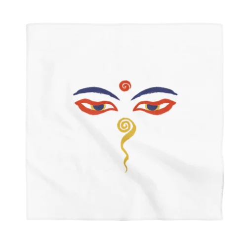 Wisdom Eyes（ブッダの瞳） Bandana