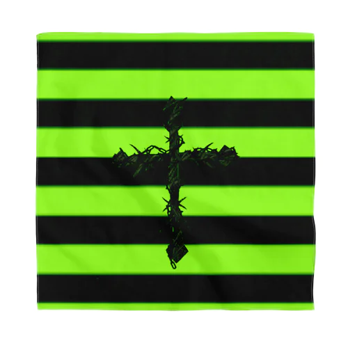 十字架ボーダー Bandana