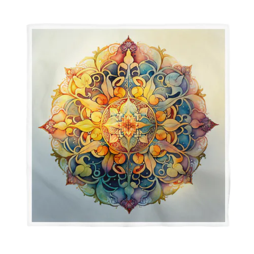 【限定1点】mandala bandana　曼荼羅バンダナ Bandana