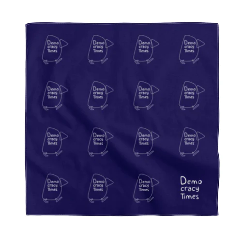 デモクラシータイムス　DemocracyTimesバンダナ Bandana