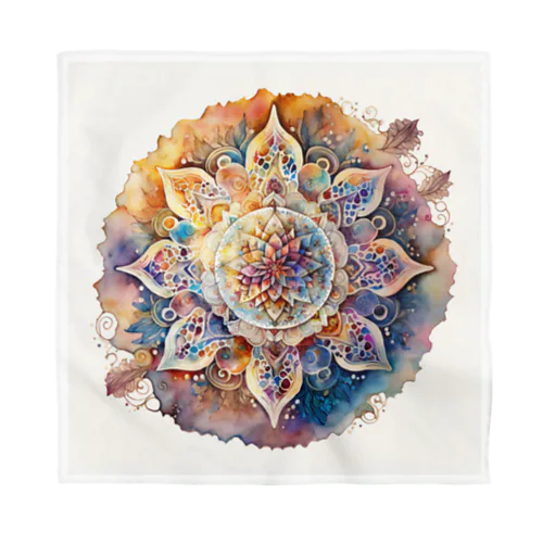 【限定1点】mandala bandana　曼荼羅バンダナ Bandana