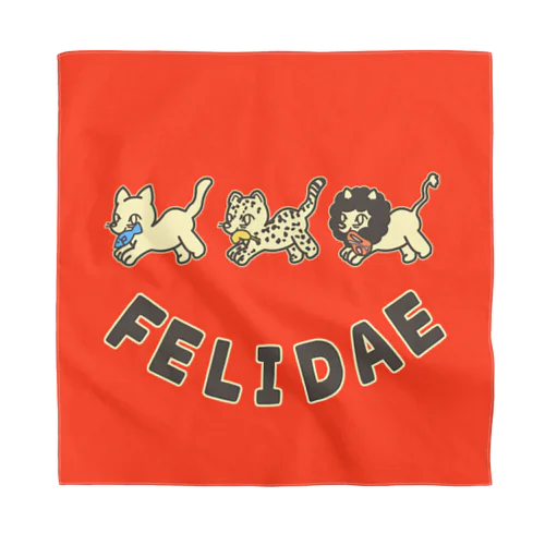 felidae!（ネコ科！） Bandana