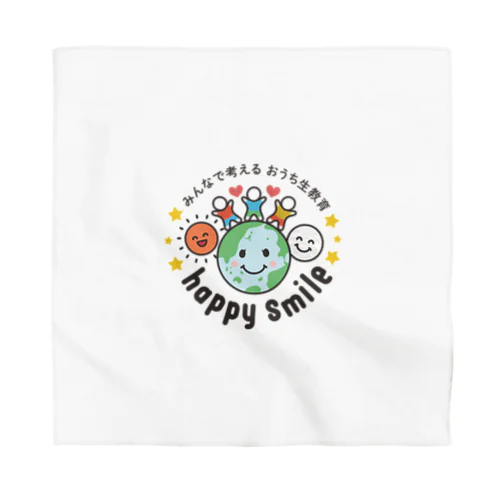 happy smile オリジナルグッズ バンダナ