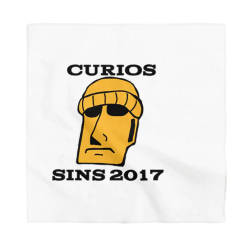 CURIOS by モアイザロック Bandana