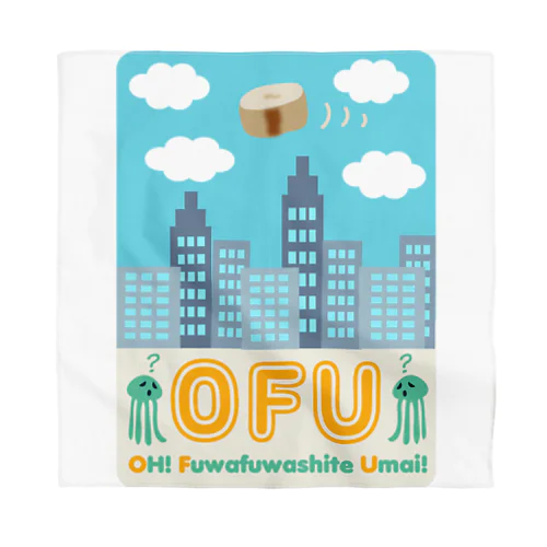 白昼のOFU(お麩) バンダナ