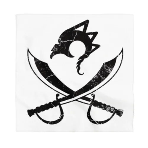 獣任海賊団 ミニミニ海賊旗 Bandana