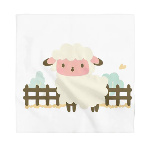 Sheep on the farm Bandana