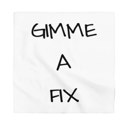 シド・ヴィシャス　GIMME A FIX バンダナ