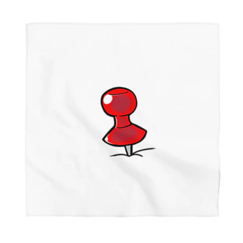 Pins！(red) Bandana