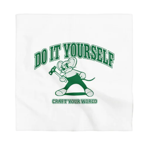 Do it yourself（ネズミ🐭） Bandana