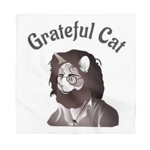 Grateful Cat h.t. Bandana