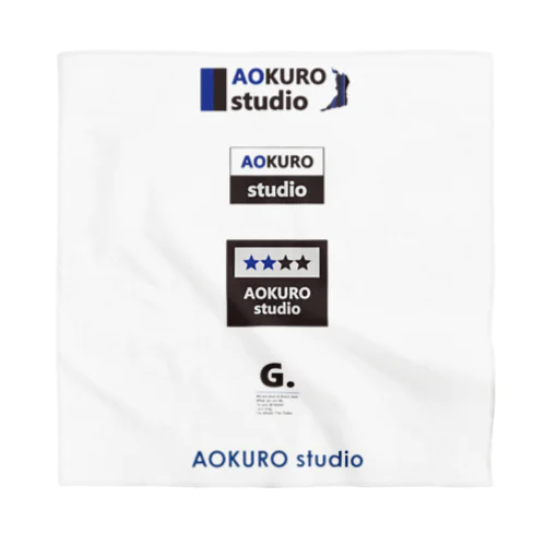 AOKUROstudio LINE LOGO SERIES バンダナ