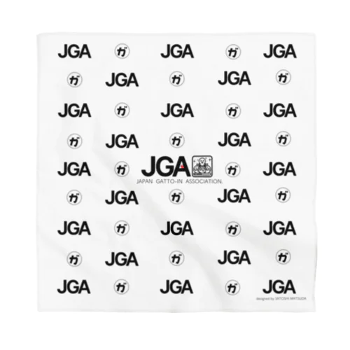 JGAロゴ　モノグラム Bandana