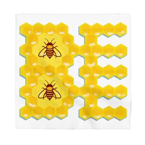 ハニカム構造(BEE） Bandana