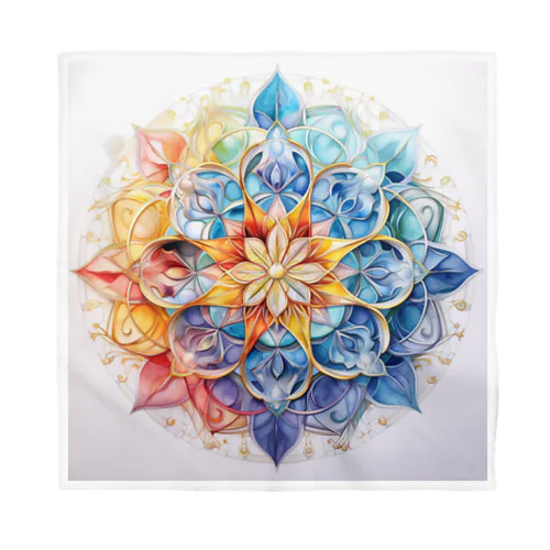 【限定1点】mandala bandana　曼荼羅バンダナ Bandana