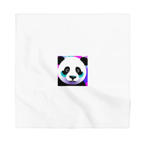 蛍光ポップPANDA Bandana