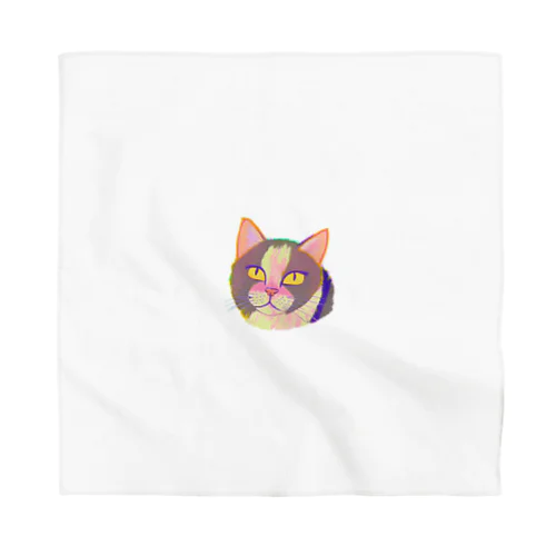 ふわふわネコ Bandana