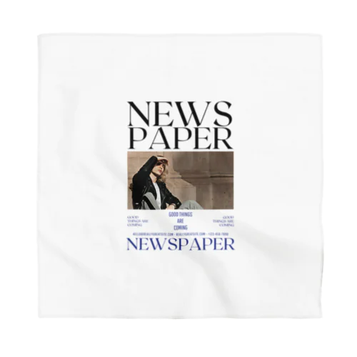 NEWS PAPER Bandana