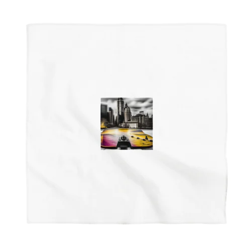 city on the skateboad Bandana
