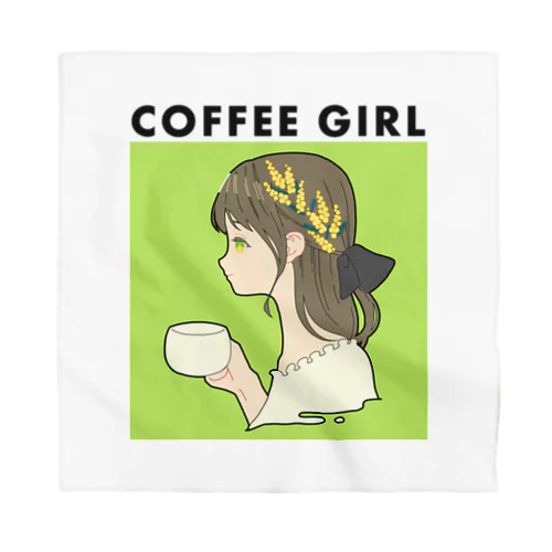 Coffee Girl ミモザ (コーヒーガール ミモザ) バンダナ