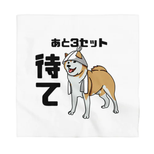 3セット待て Bandana