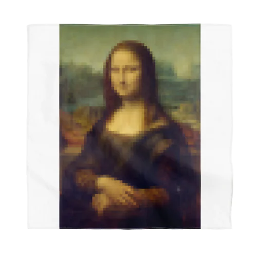 モザイクの女性 -the Mona Lisa モナ・リザ- バンダナ