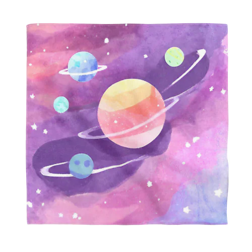 宇宙のパワーを感じて Bandana