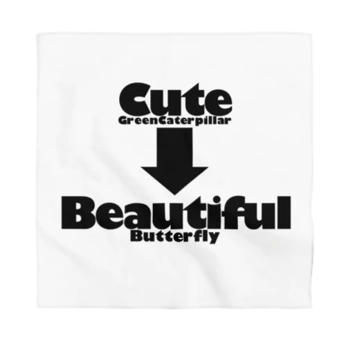 Cute→Beautiful バンダナ