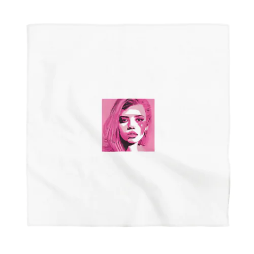 pink girl Bandana