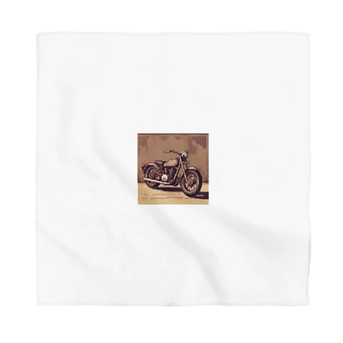 レトロバイクドット Bandana