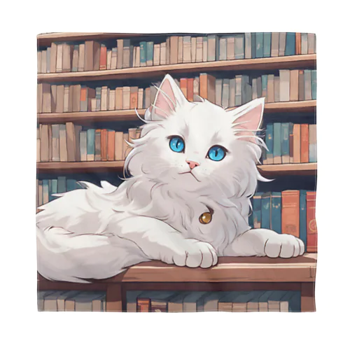 図書室の番猫03 バンダナ