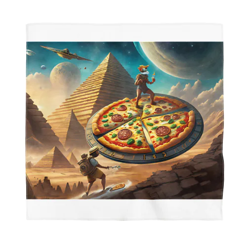 時空を超えたピザの冒険 バンダナ