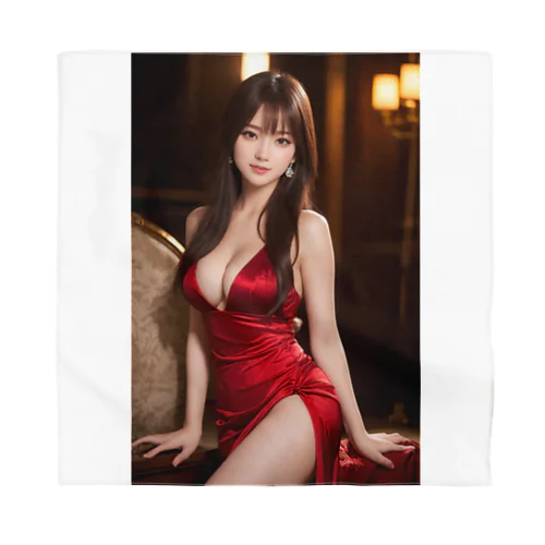 赤いドレスの彼女 Bandana