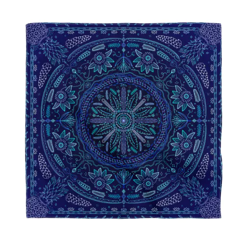 POLA ALAM / BIRU Bandana