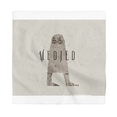 Medjed《メジェド》イラスト　 バンダナ