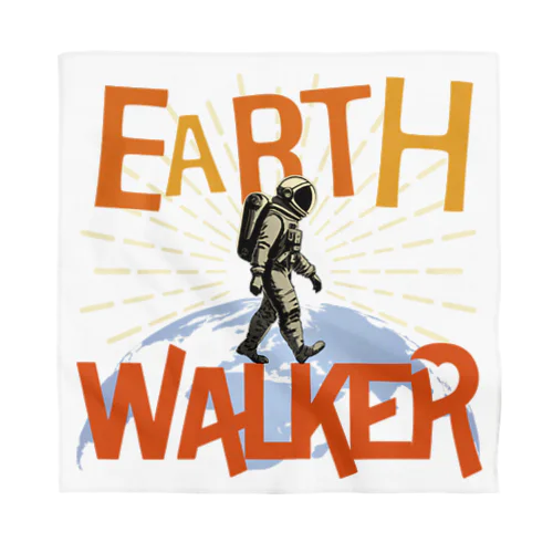 EARTH WALKER （地球歩行士）【英語バージョン】 バンダナ