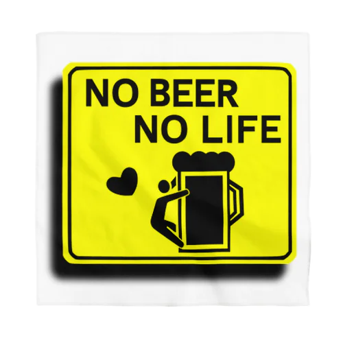 NO BEER NO LIFE バンダナ