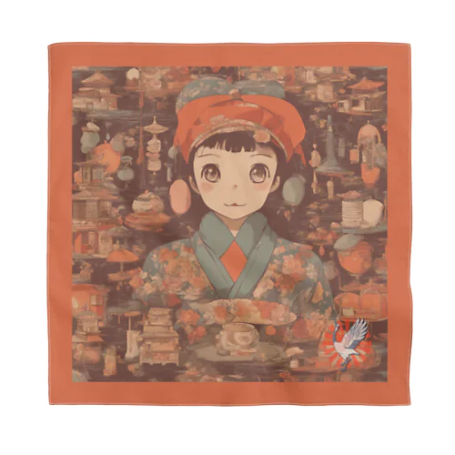 【鶴屋商店】レトロＢ Bandana